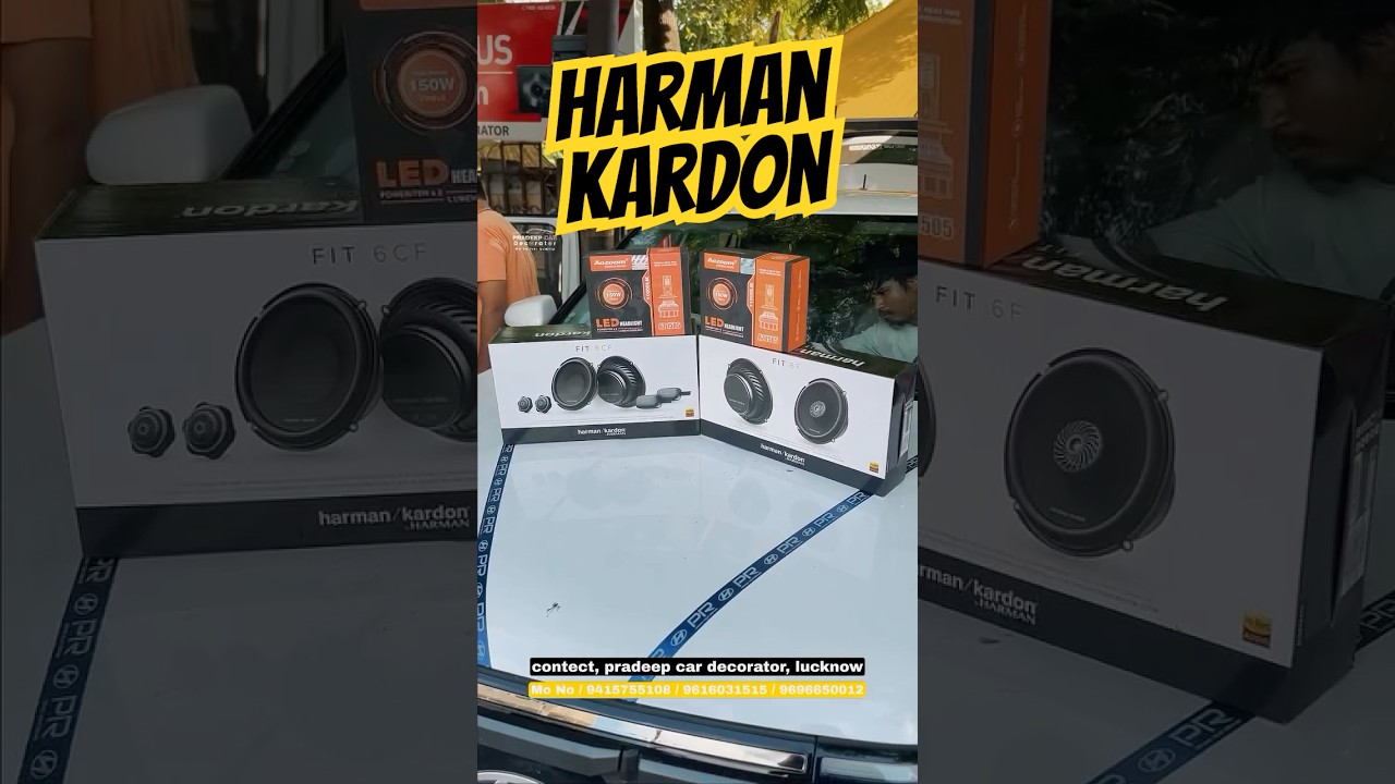Harman kardon 6CF & 6F car door speakers in Creta #automobile #speaker #car #caraudio #audioupgrade