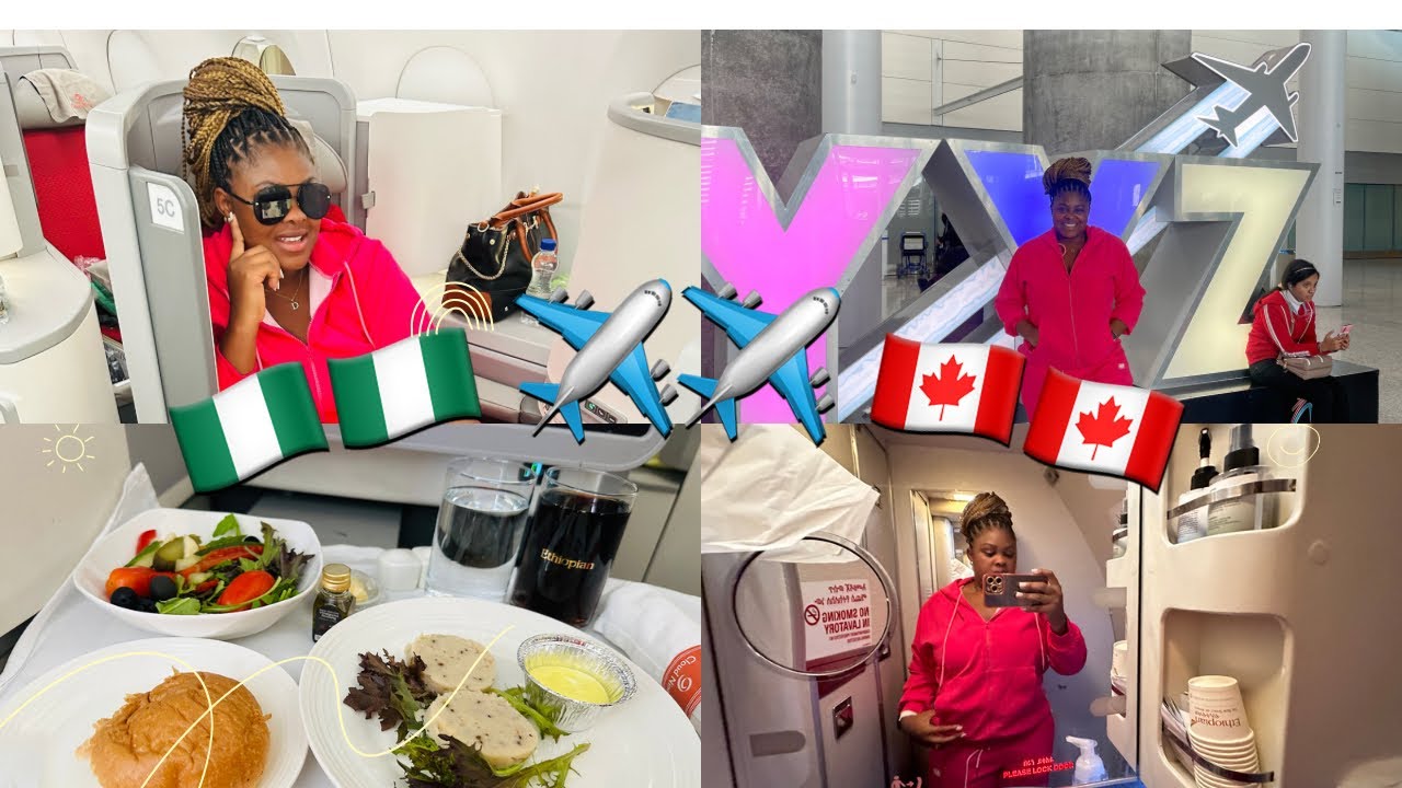 Travel Vlog ✈️Nigeria🇳🇬 to Canada 🇨🇦 An Emotional goodbye 👋