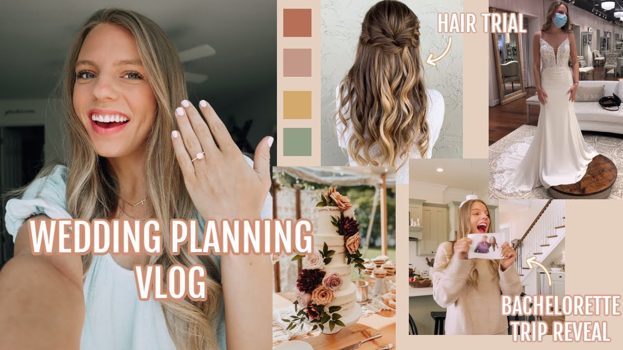 WEDDING PLANNING VLOG // bridal shower, bachelorette trip, & more!