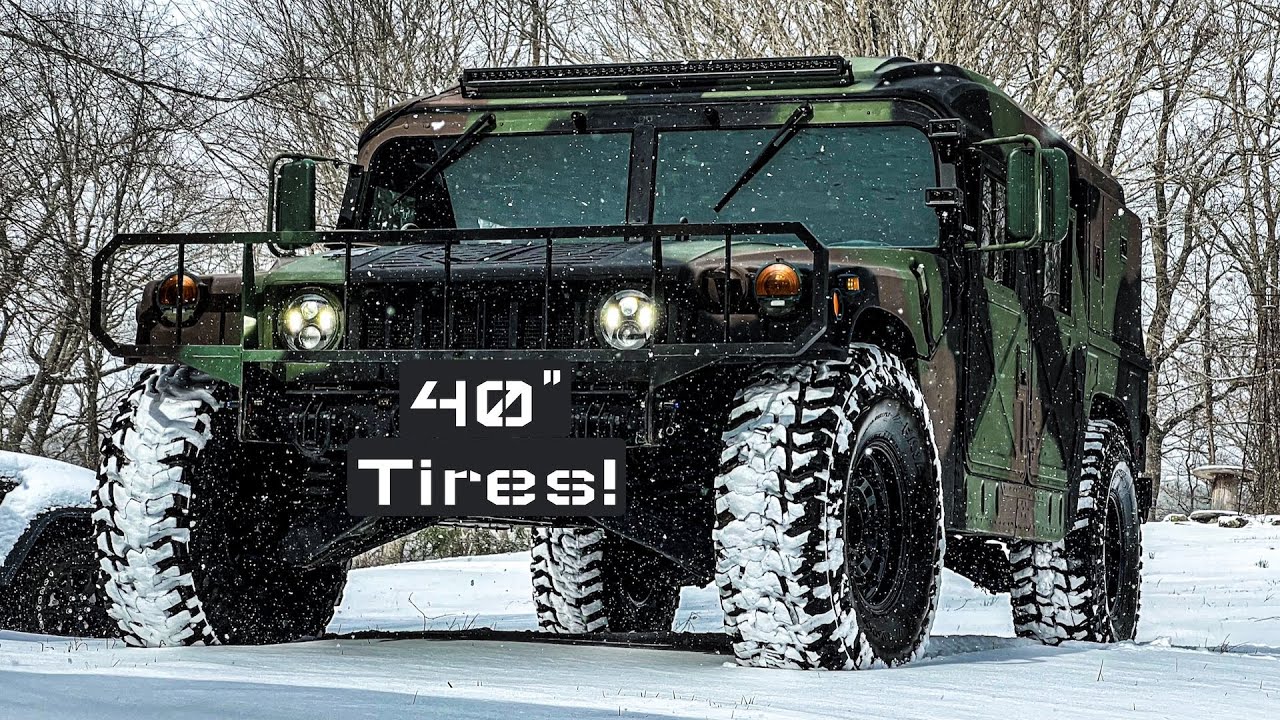 Putting 40s on our HMMWV! What should we do next!?