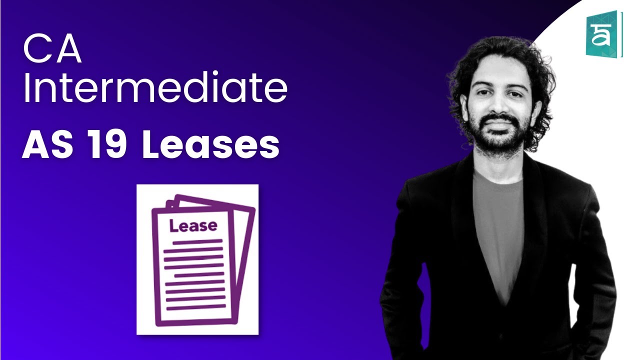 AS 19 Leases | CA Inter | English | CA Sandesh