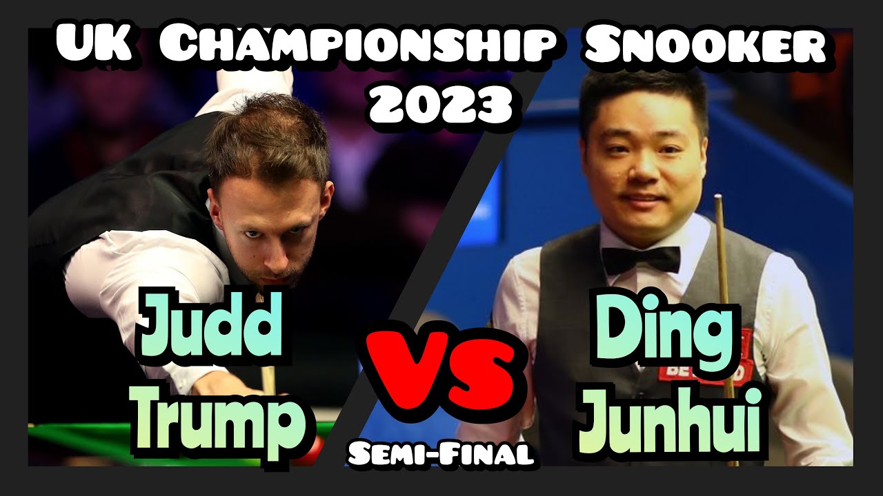Judd Trump vs Ding Junhui - UK Championship Snooker 2023 - Semi-Final Live