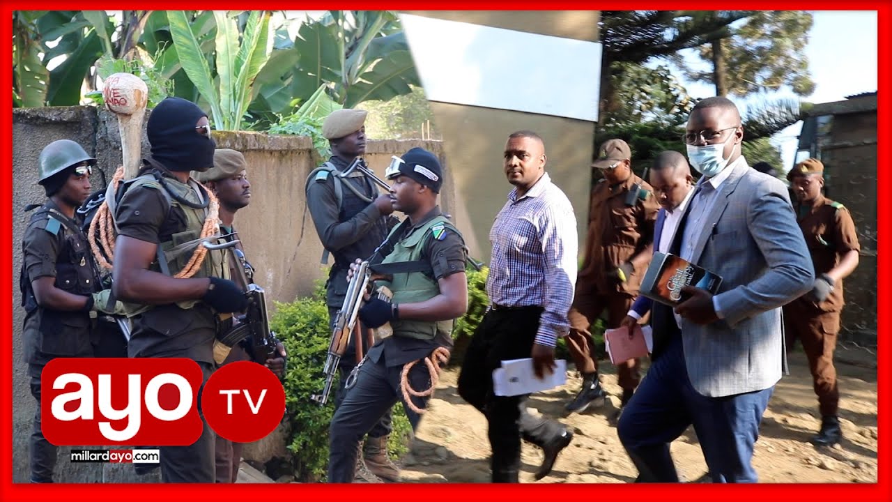 SABAYA ALIVYOFIKISHWA MAHAKAMANI LEO, ANGALIA ASKARI ALIVYOBEBA KIRUNGU 