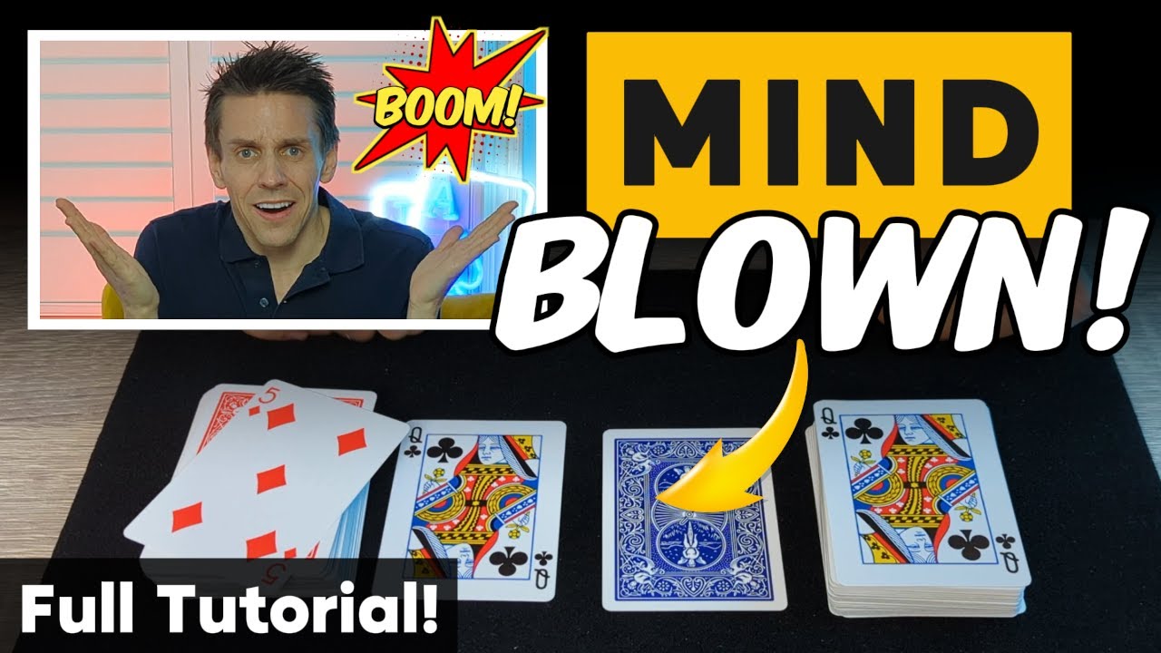 Mind-Blowing Self Working Card Trick Revealed!