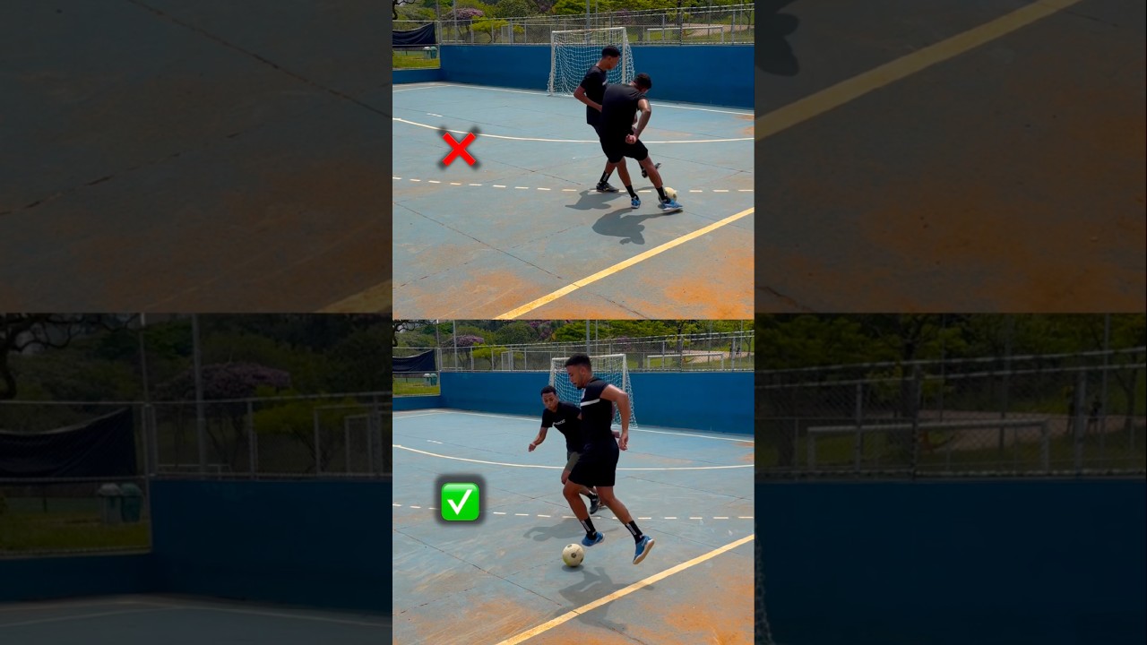 O famoso pulinho nos detalhes ⚽️✅ #futsalskills #futsal #skills #dribles #footballskills #drible