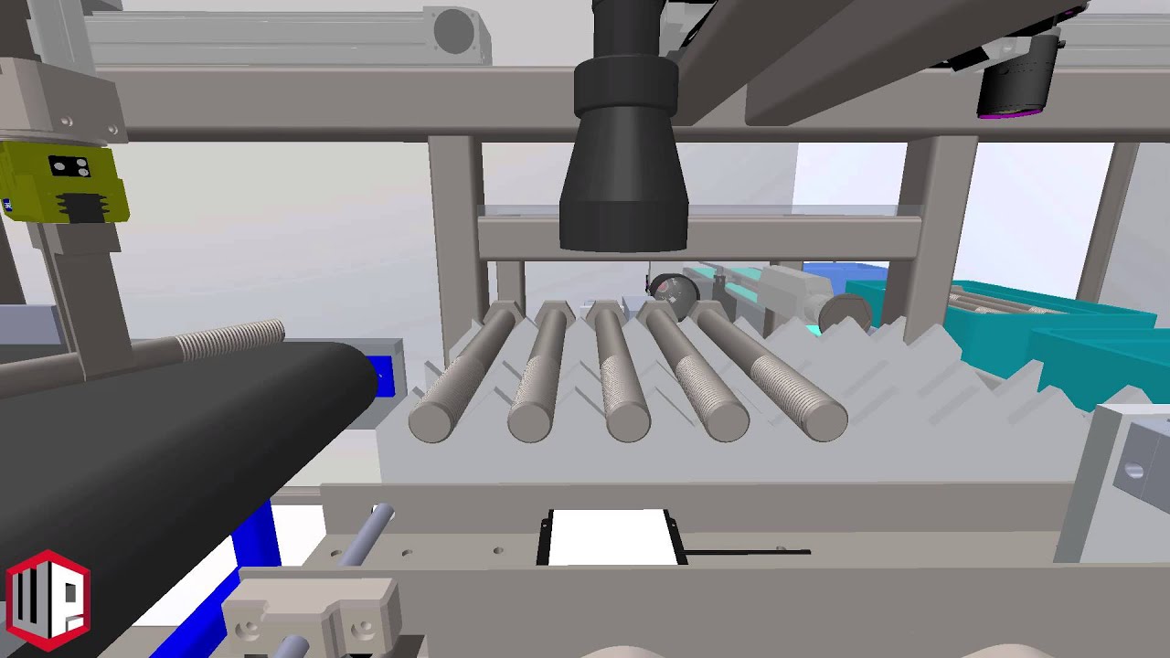 Weighpack - Bolts inspection concept with robot P&P system