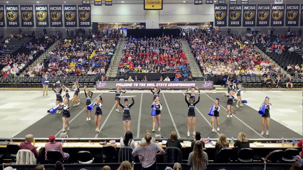 Deep Run Winner 2019 VHSL State Champions (Round 2 - the Finals) Competitive Cheer