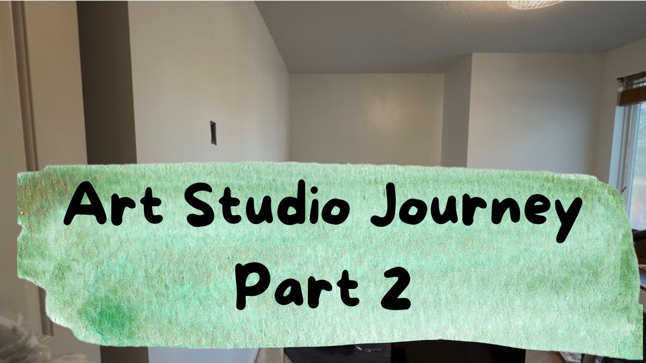 Art Studio Journey/Part 2 The Big Move and Decluttering 