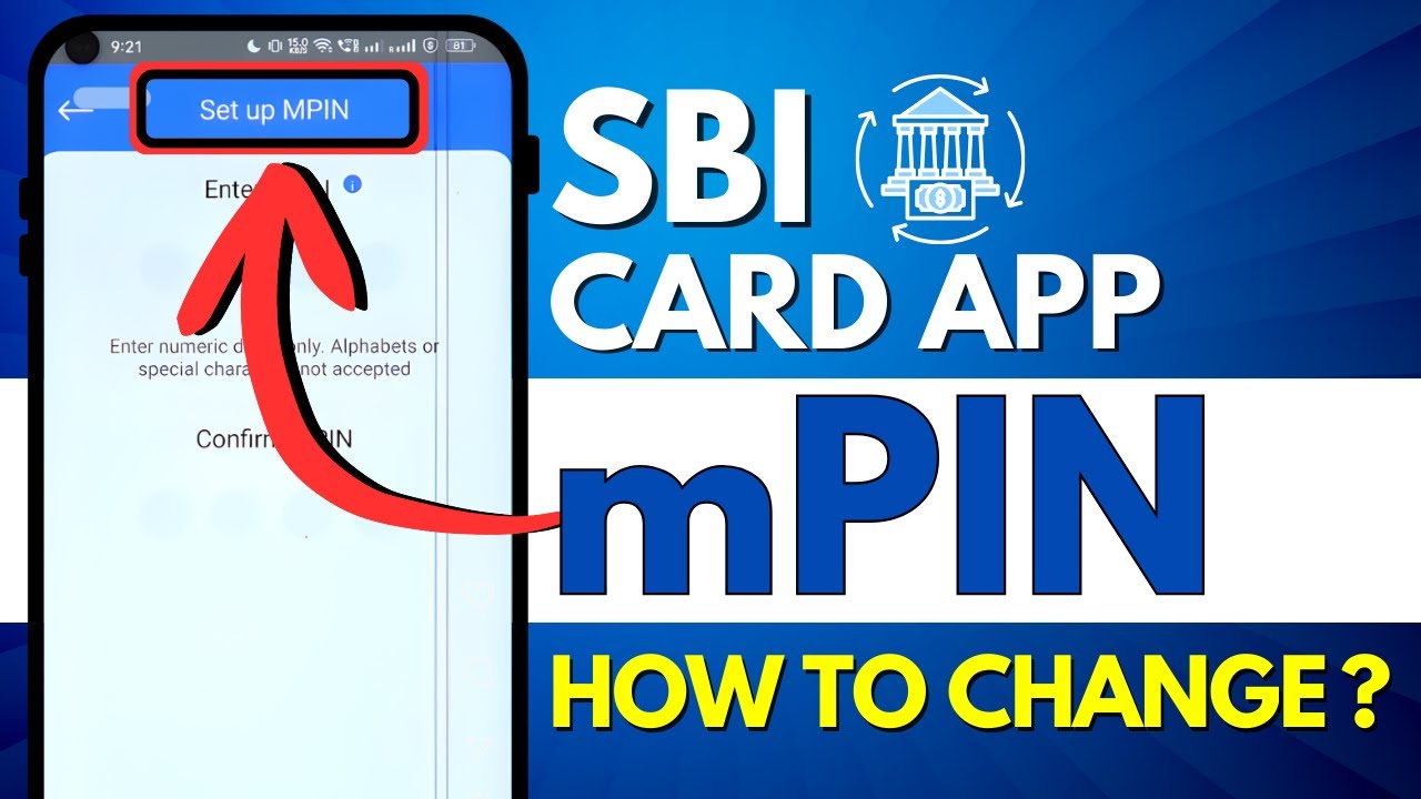 How to Change mPIN in SBI Card App? SBI Card App mPIN and Login Password Reset Guide