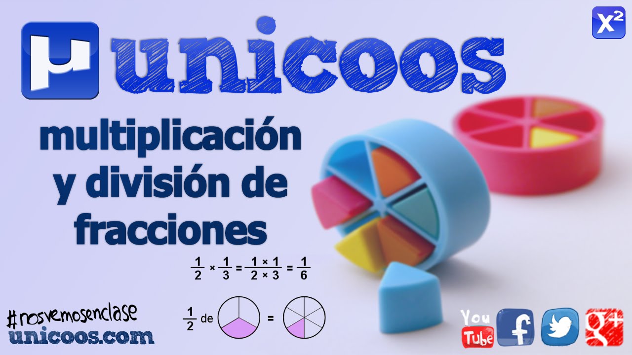 Multiplicacion y división de fracciones SECUNDARIA (1ºESO) matematicas