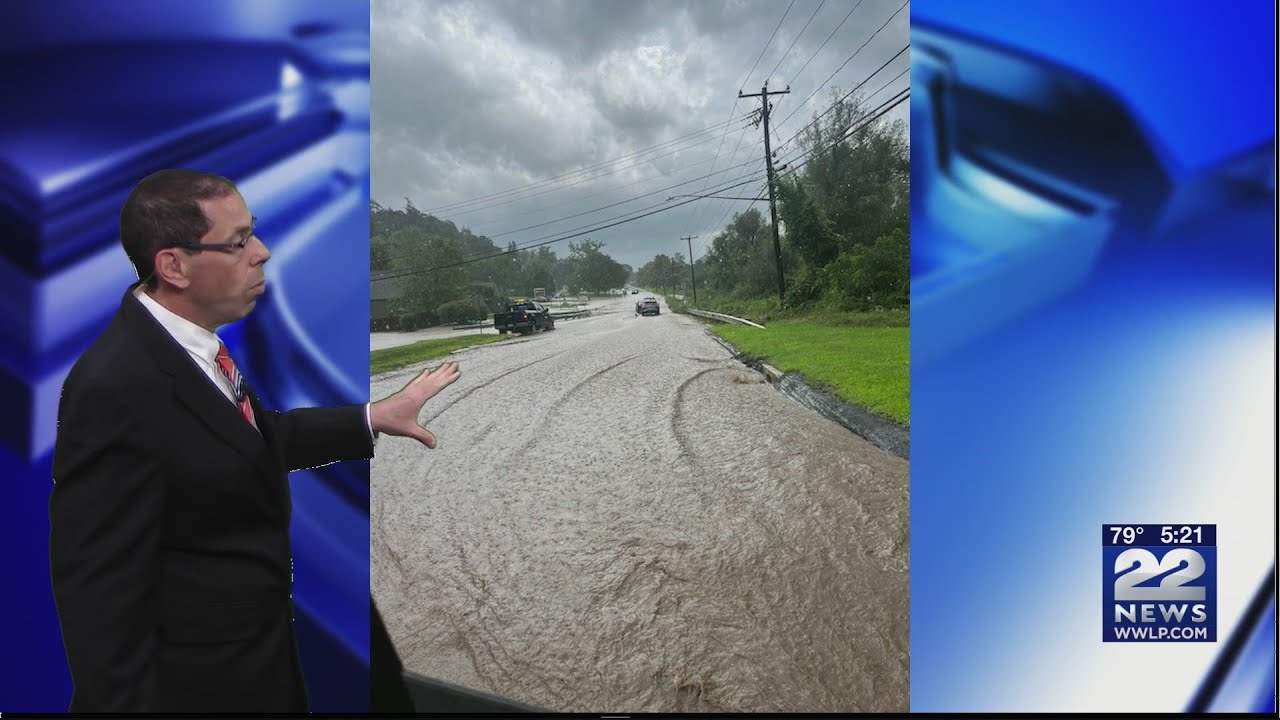 Street flooding reports in Franklin County