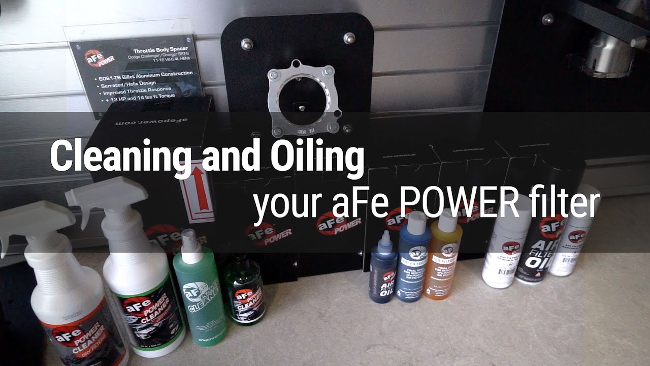How to Clean & Re-Oil Your Air Filter