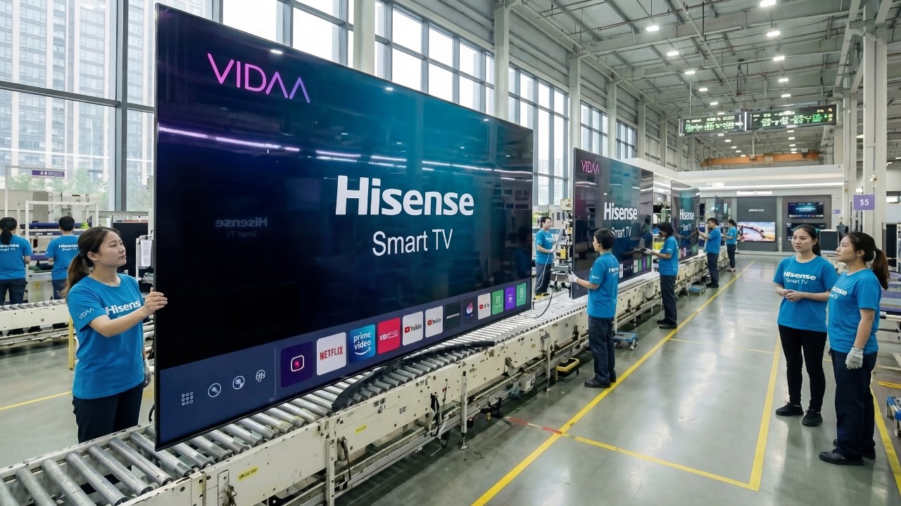 Inside $20 Billion Hisense Smart TV Factory &ndash; Full Production Line Tour | How Smart TVs Are Made