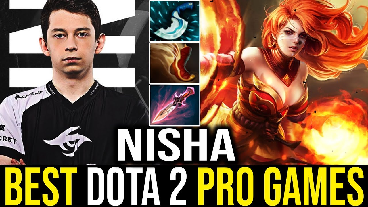 Secret.Nisha - Lina | Dota 2 Pro Gameplay [Learn Top Dota]