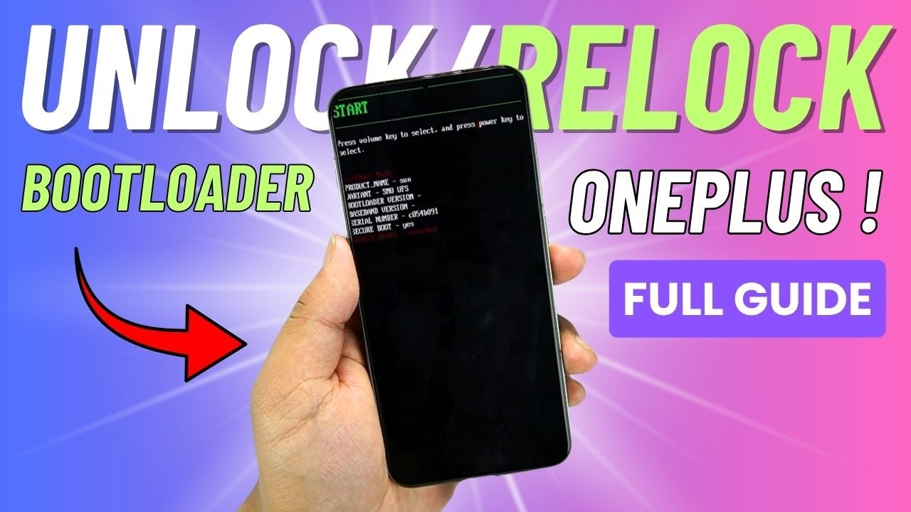 Как РАЗБЛОКИРОВАТЬ / ЗАБЛОКИРОВАТЬ загрузчик на ЛЮБОМ телефоне OnePlus | 2026
