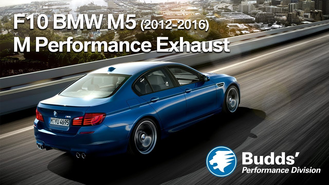 This F10 BMW M5 gets an M Performance Exhaust, and it sounds mean!