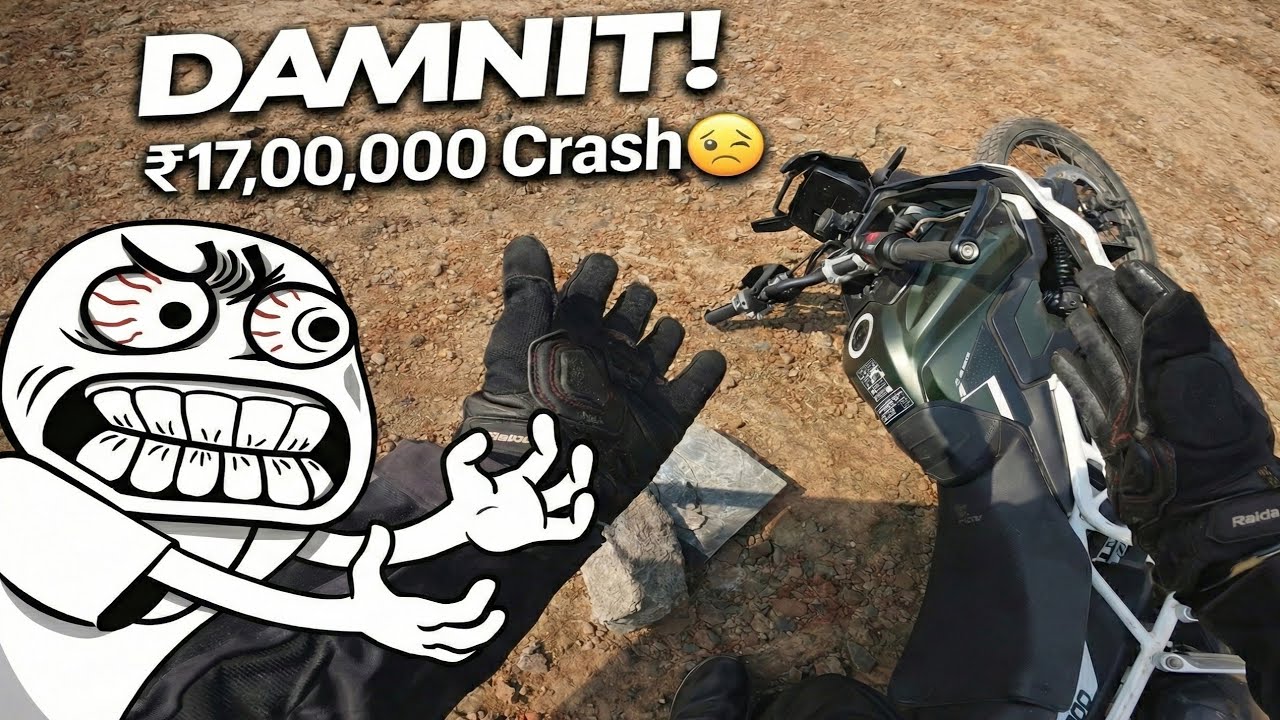 I Dropped Triumph Tiger 900 Rally Pro worth 17Lakh | Great भेट  @StoryonWheels Dada