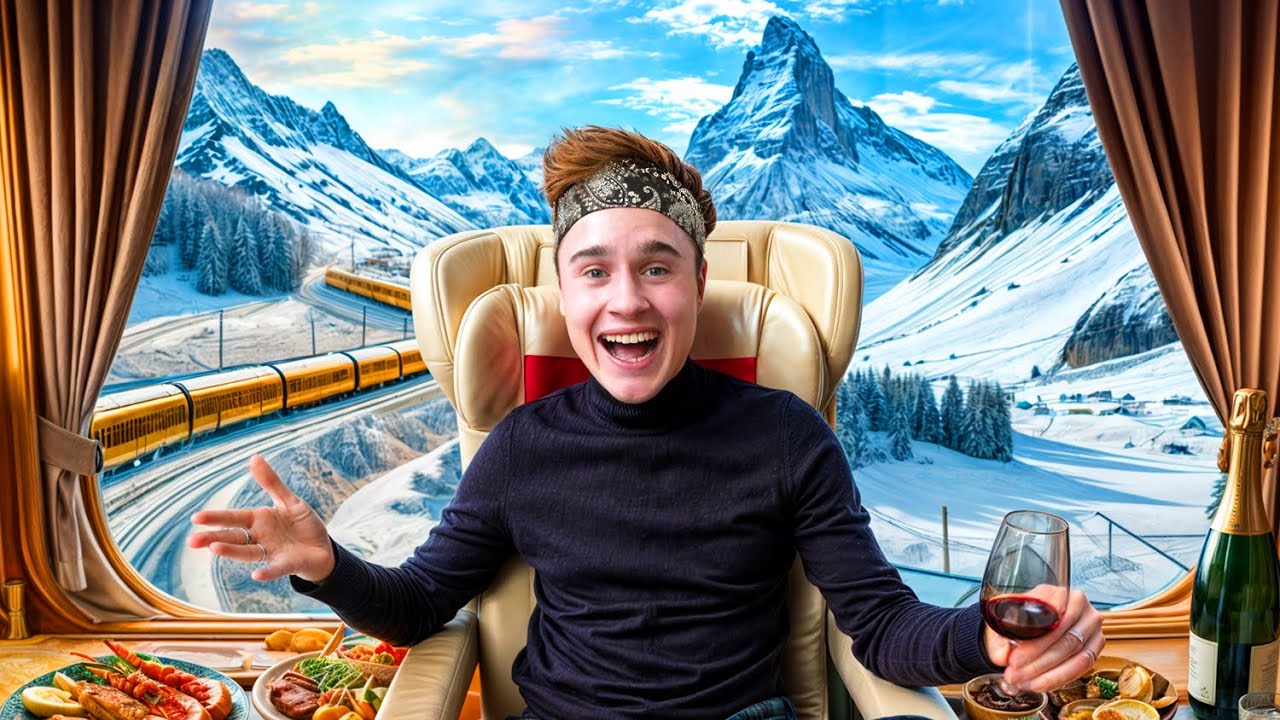 Ich Teste einen 7 Sterne Luxus Zug! (FIRST CLASS)