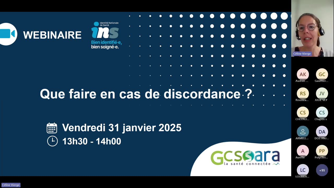 Webinaire INS #3 : Que faire en cas de discordance ?