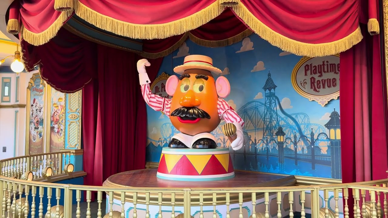 東京ディズニーシー トイストーリーマニア Mr.ポテトヘッド ショー　#東京ディズニーシー #トイストーリーマニア #Mr.ポテトヘッド #トイストーリー