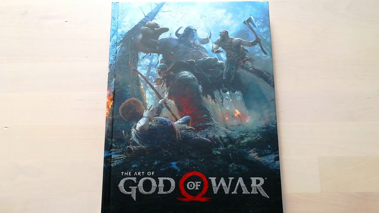 The Art of GOD OF WAR Artbook - All pages | Review [4K]