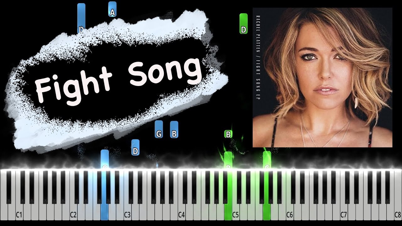 Rachel Platten - Fight Song Piano Tutorial