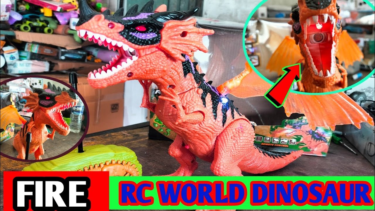 RC dinosaur 🦕🦕 world electric ⚡ toy Unboxing #toys 