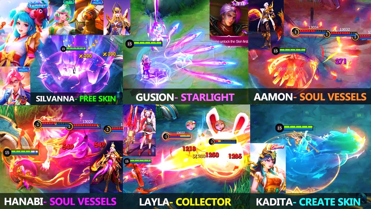 13 YENİ KOSTÜM GAMEPLAY ULTİ SKILL EFEKTLERİ VE GELİŞ TARİHLERİ | MLBB SÜPER KOSTÜMLER GETİRİYOR