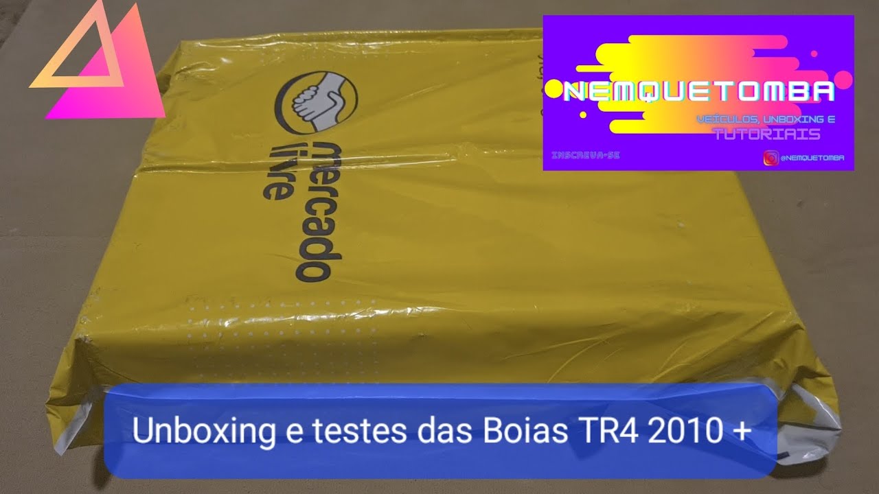 Unboxing e Testes das Boias do TR4 2010