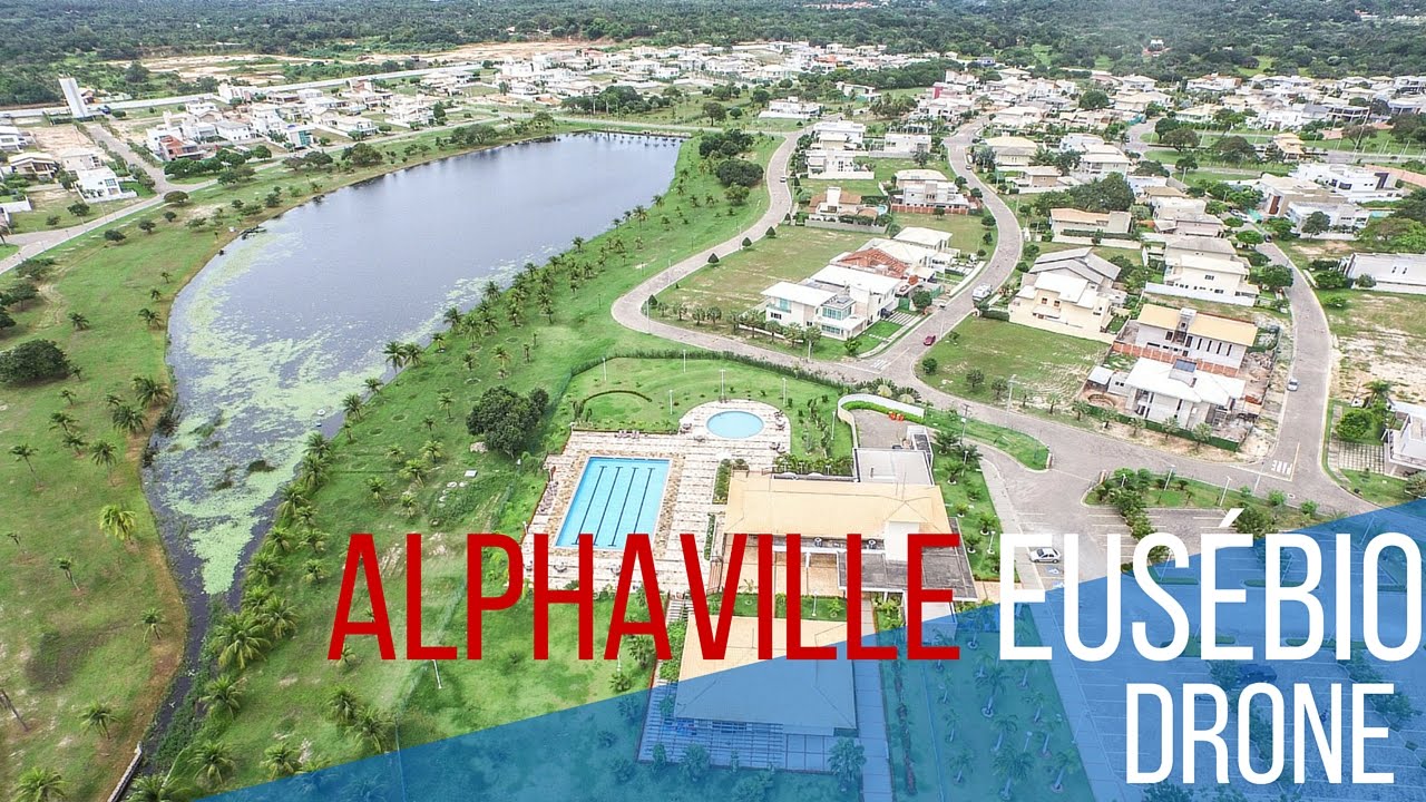 ALPHAVILLE EUSEBIO - IMAGENS AEREAS - CONDOMINIO FECHADO DE LOTES NO CEARA