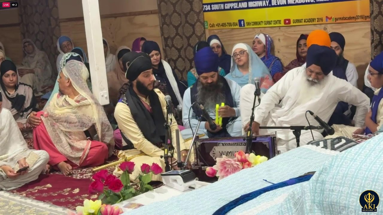 🔴Live  Weekly  - AKJ Kirtan Samagam
