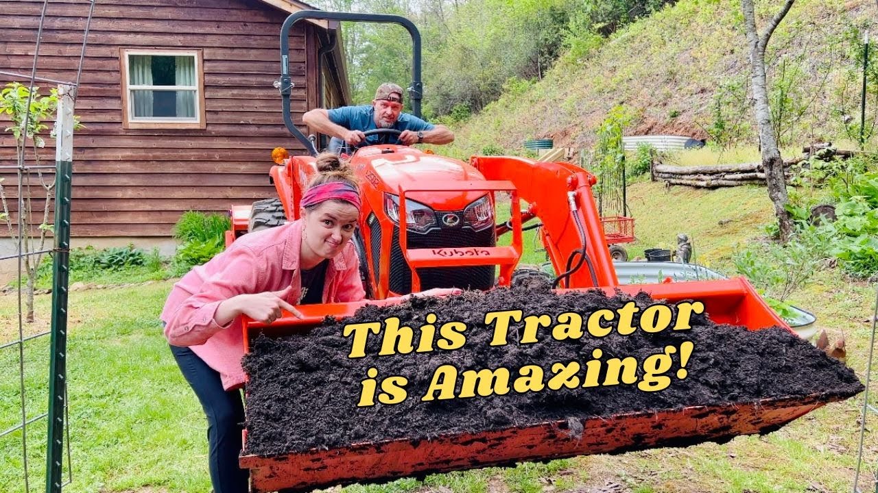 How Did We Ever Make it Without the Tractor?! - Filling Garden Beds
