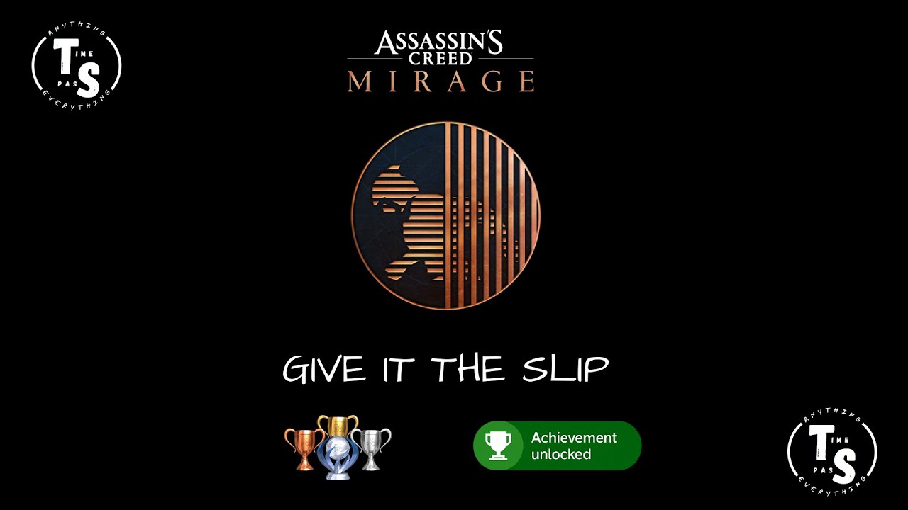 Assassin's Creed Mirage - Give it the Slip (Trophy/Achievement #assassinscreed #assassinscreedmirage