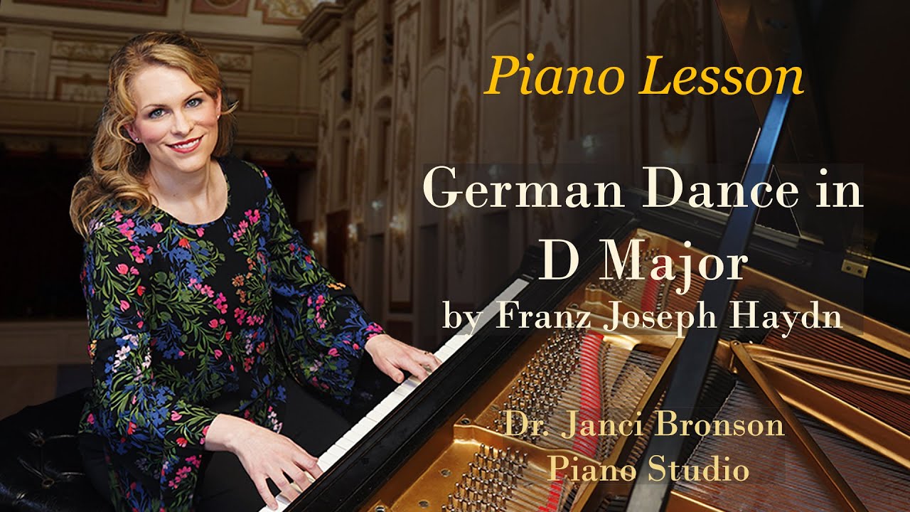How to Play German Dance in D Major, Hob. IX:22, No. 2 by Franz Joseph “Papa” Haydn