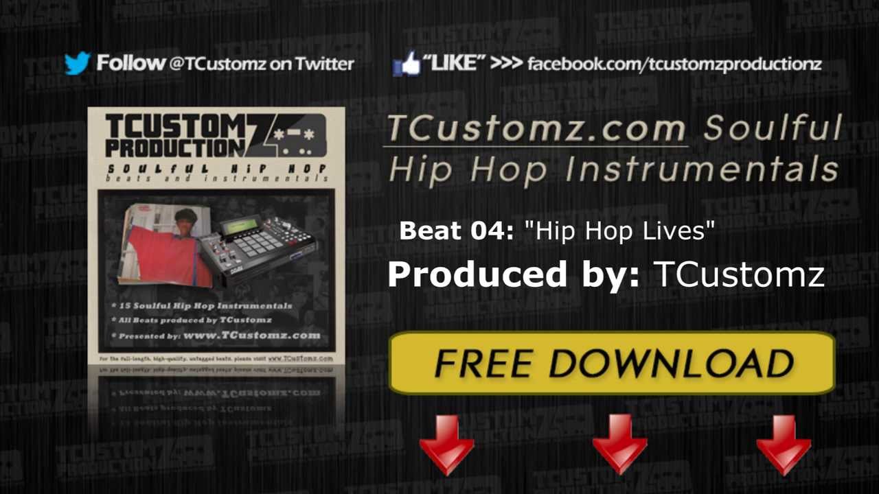 TCustomz.com Soulful Hip Hop Instrumentals - 15 Soul Beats (FREE Download) Boom Bap, East Coast