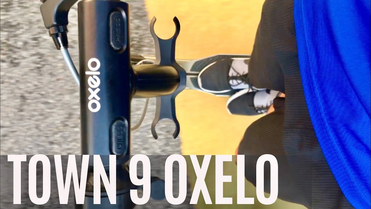 🇲🇾 Town 9 Oxelo Adult Kick Scooter (KL Car Free Morning)