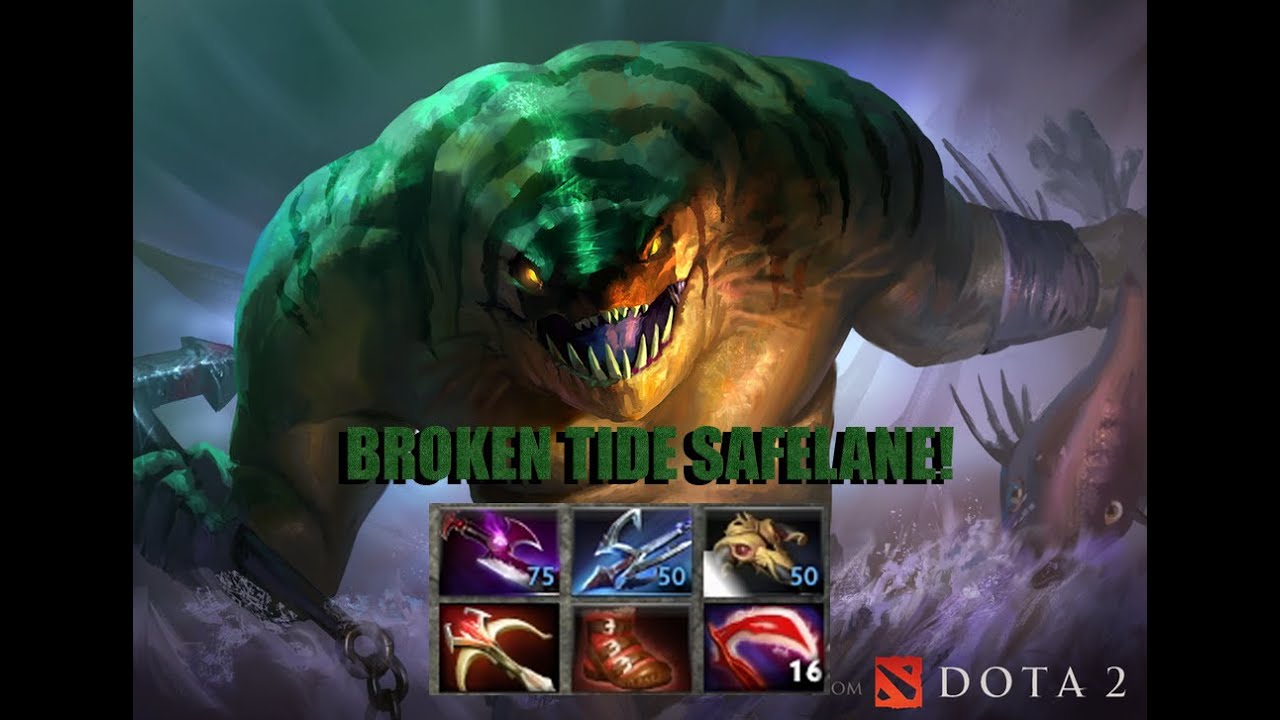 BROKEN TIDE HARPOON! - DOTA2
