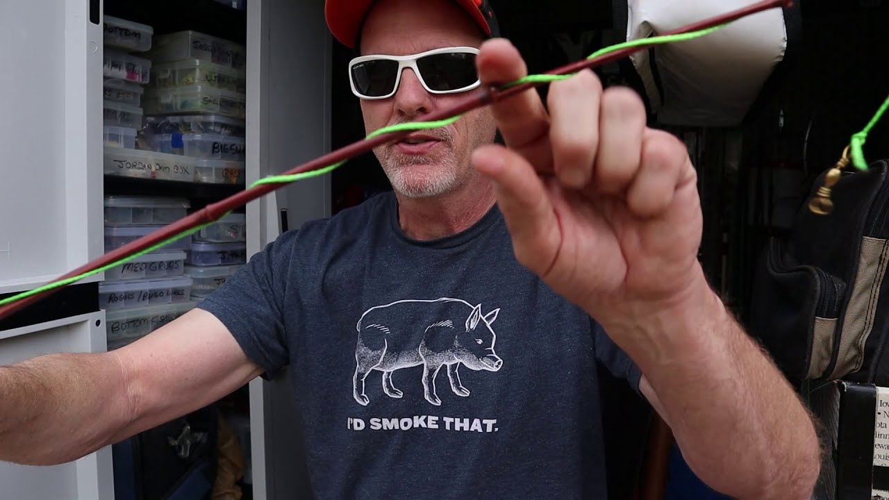How to Make the Best Cane Pole for Fishing   DIY home made bamboo fishing pole