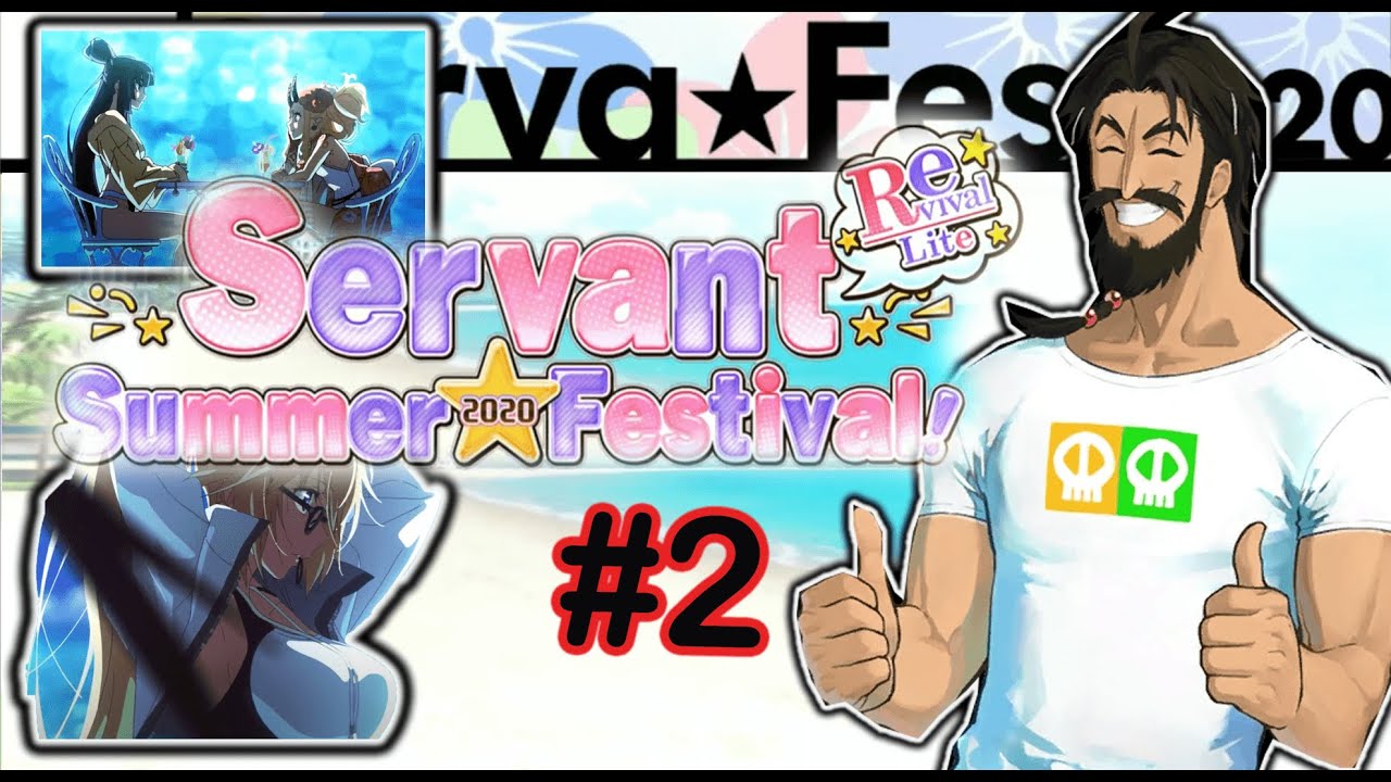 (FATE GRAND ORDER) Servant Summer Festival 2020 - Full Cutscenes  Movie - Part 2