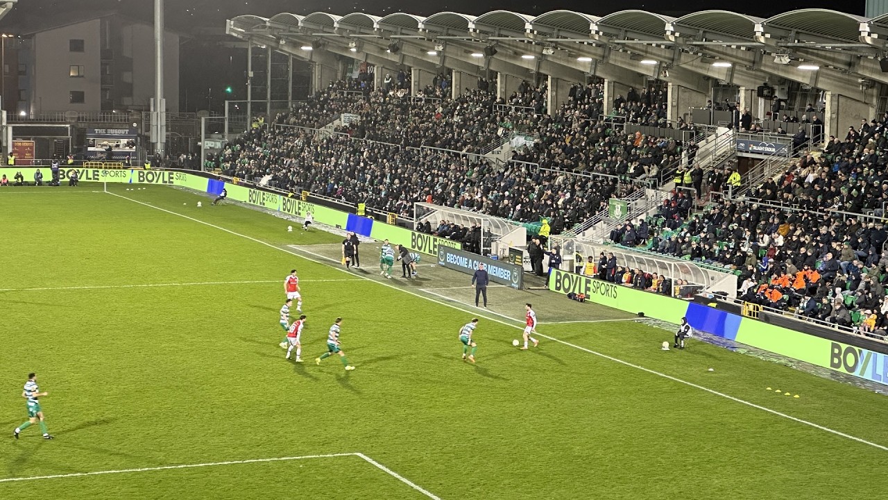 Shamrock Rovers  2-0  St Patrick's Athletic