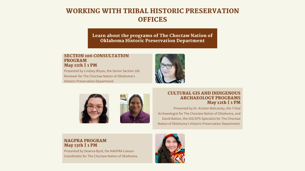 Section 106 Consultation | Working with Tribal Historic Preservation Offices
