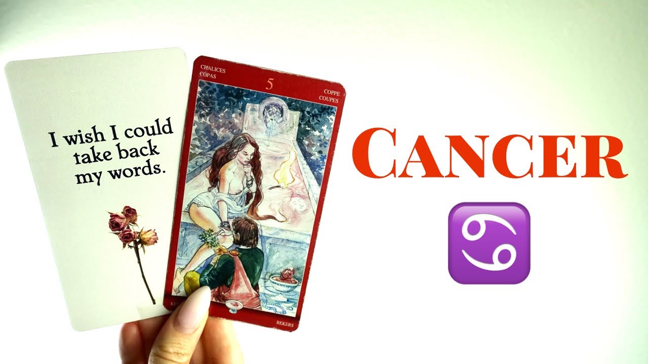 CANCER: They're Afraid To Reach Out To You Because.. May General Love Reading