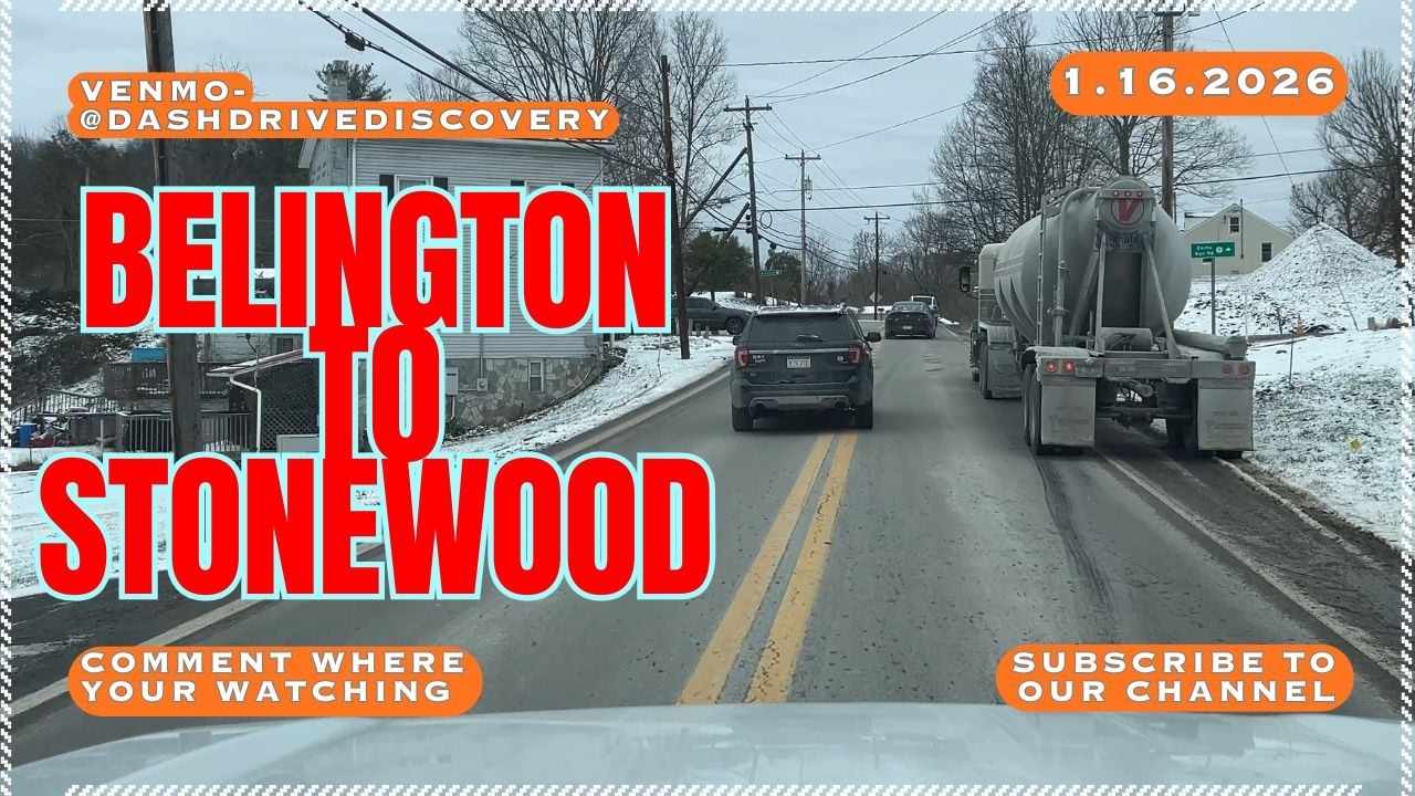 Belington to Stonewood WV Drive 🚗 | Small Town Appalachia, Back Roads & Everyday Travel