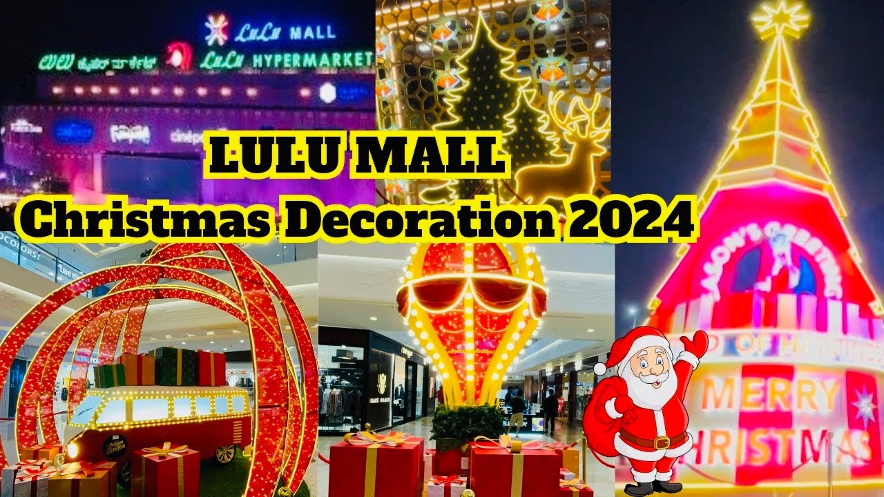 Lulu Mall Christmas 2024🎄| lulu Hypermarket Christmas sale offers | 50%off | Global #offer #lulumall