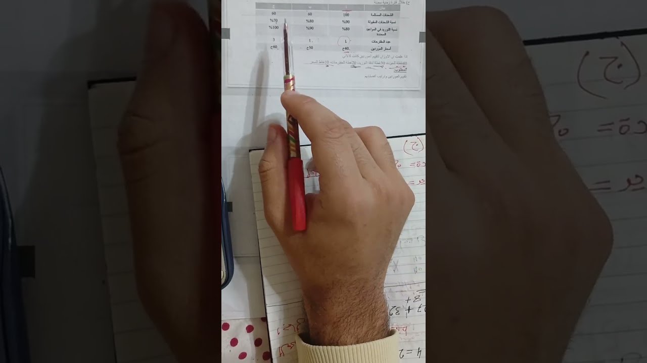 شرح مسئله مصادر التوريد ماده [ اللوجيستيات] بطريقة تانية 