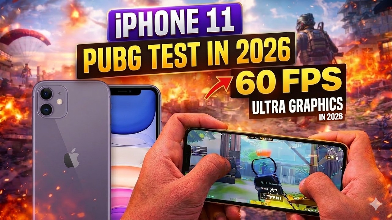 iphone 11 Pubg Test in New Update 4.3 in 2026 | USMIxLive