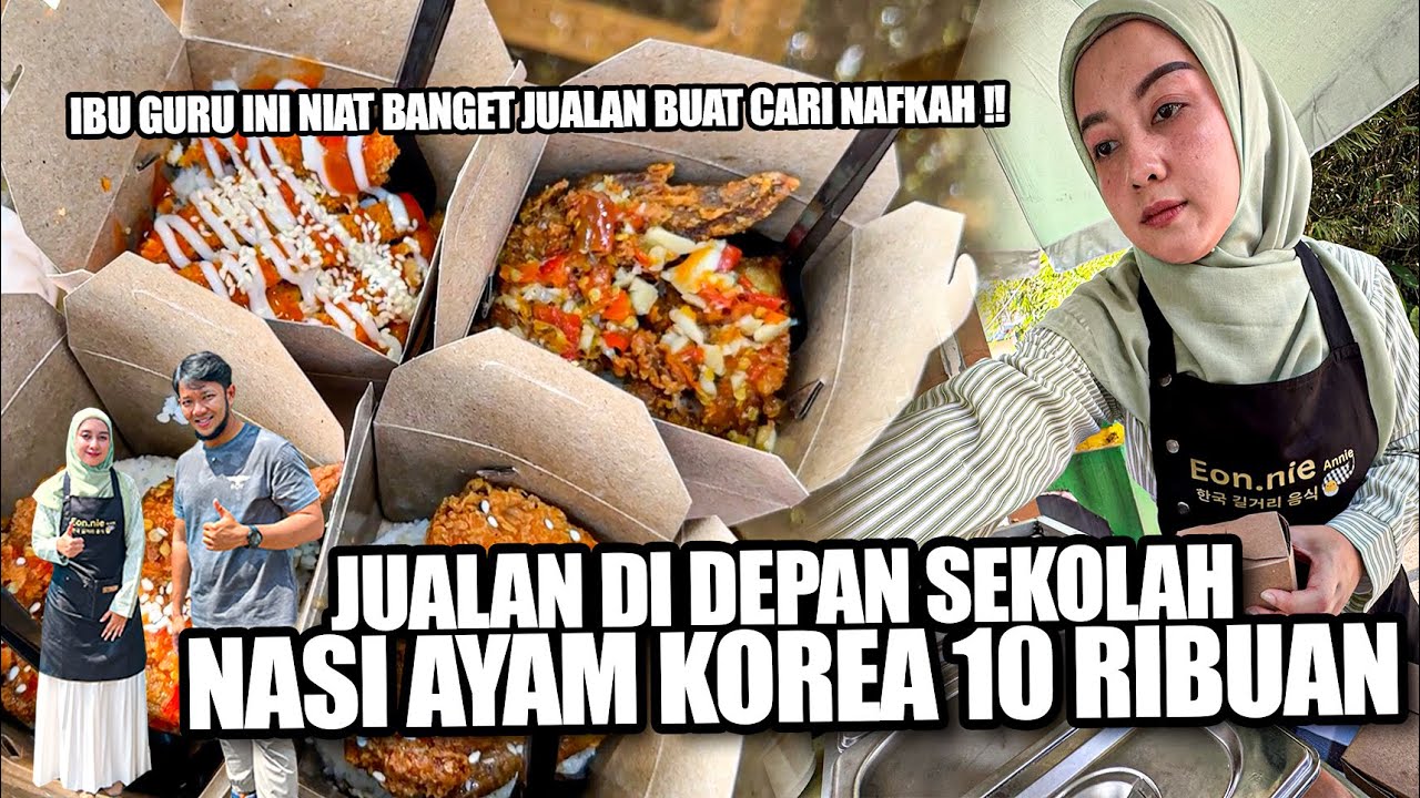 NASI JERUK CHICKEN WING SERBA 10 RIBU YANG JUALAN GURU NGUMPET DALAM GANG !!