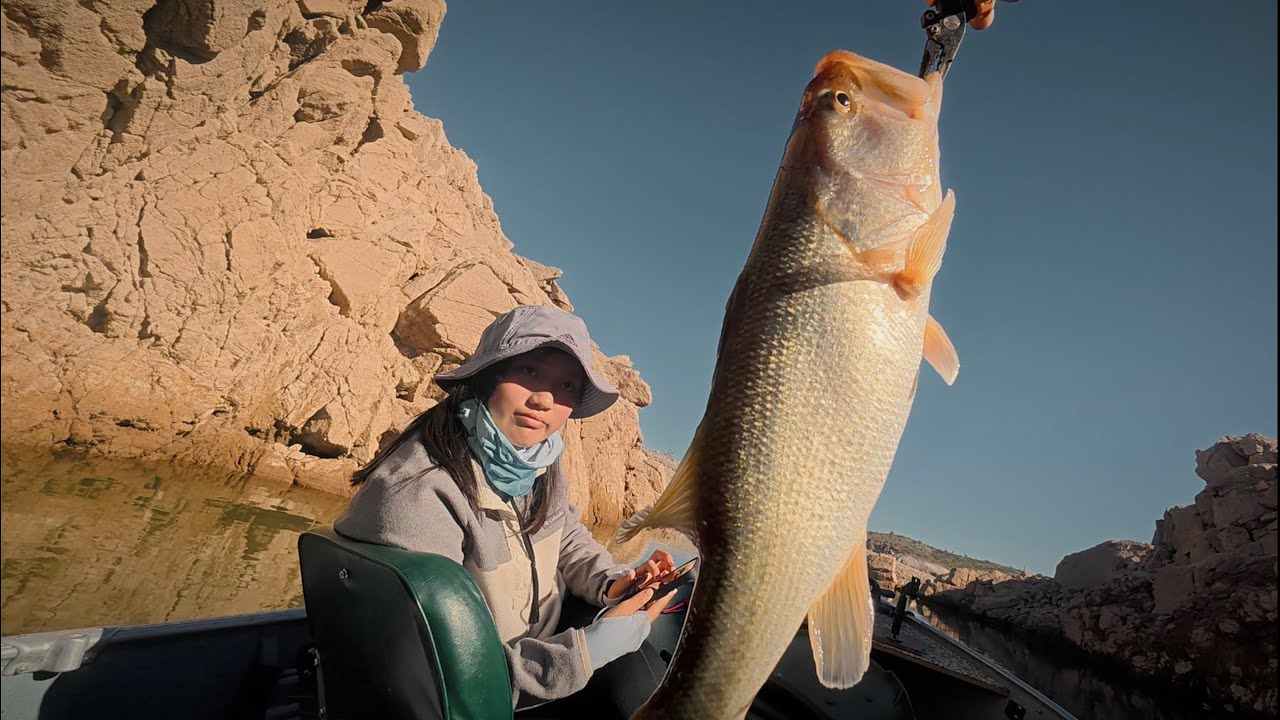 Just One Bass Today — Dinner at the Campsite