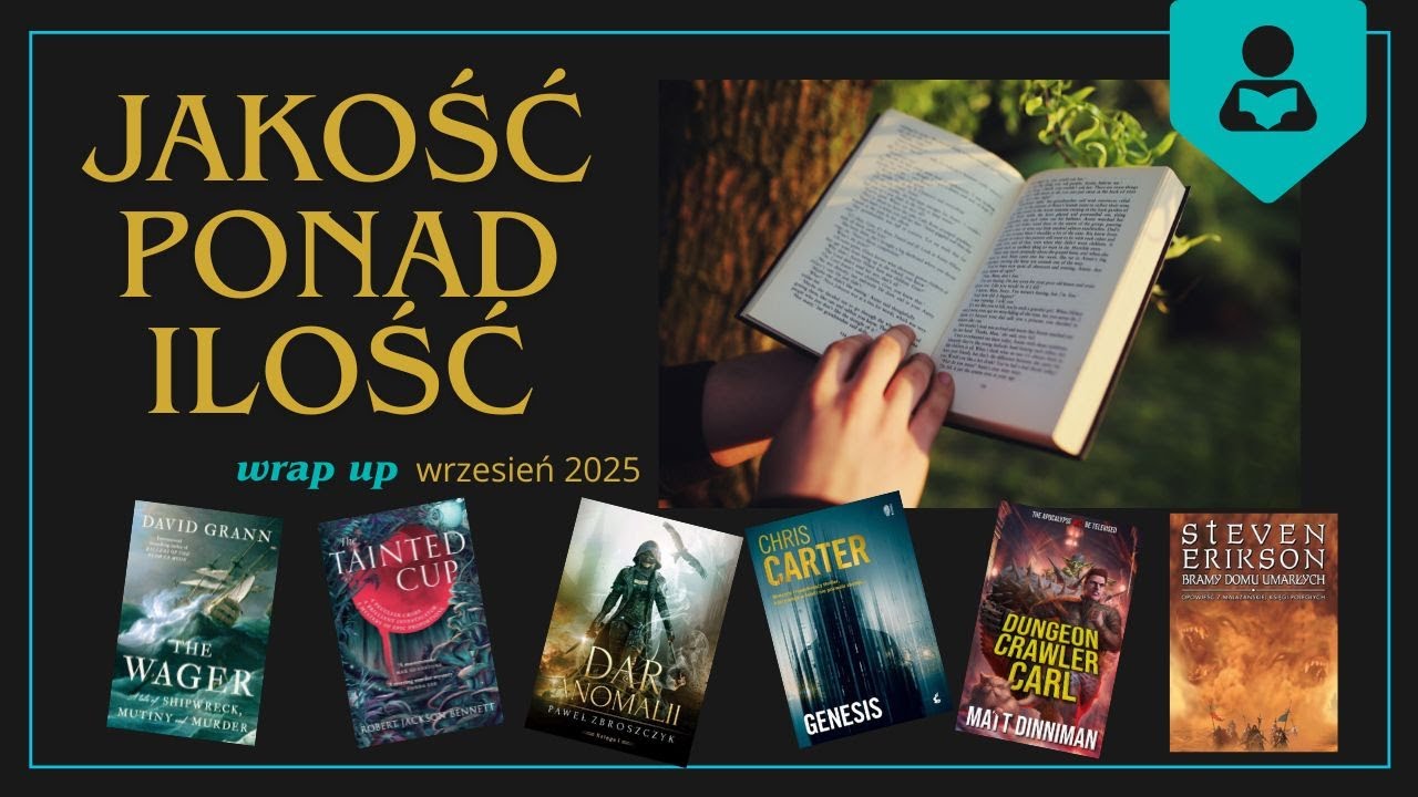 Bo nie liczy się ilość, a jakość czytanych książek 📚- Wrap up wrzesień 2025