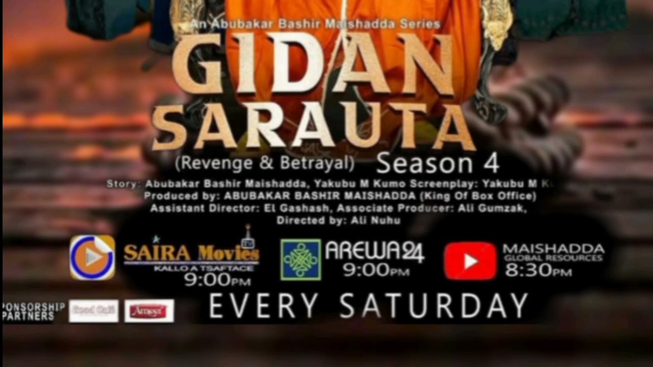 ZAZZAFAN LABARI DAGA BAKIN ABUBAKAR BASHIR MAI SHADDA SARAUTA SEASON 4